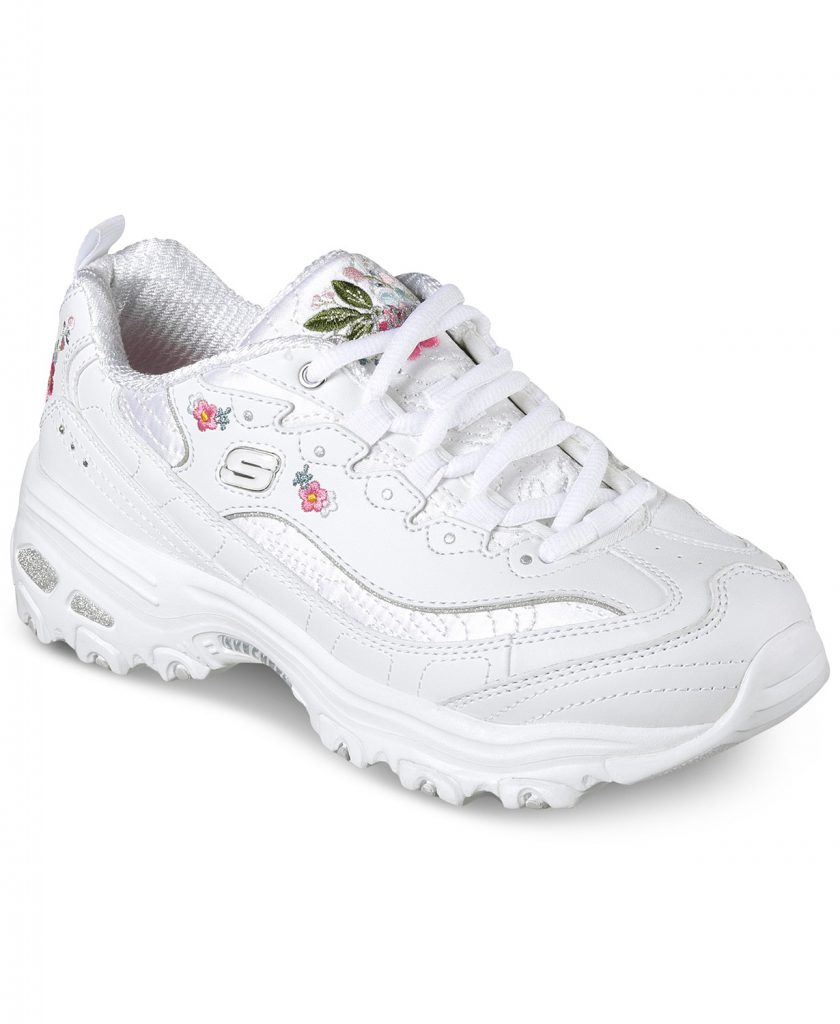 Bright Blossoms Walking Sneakers