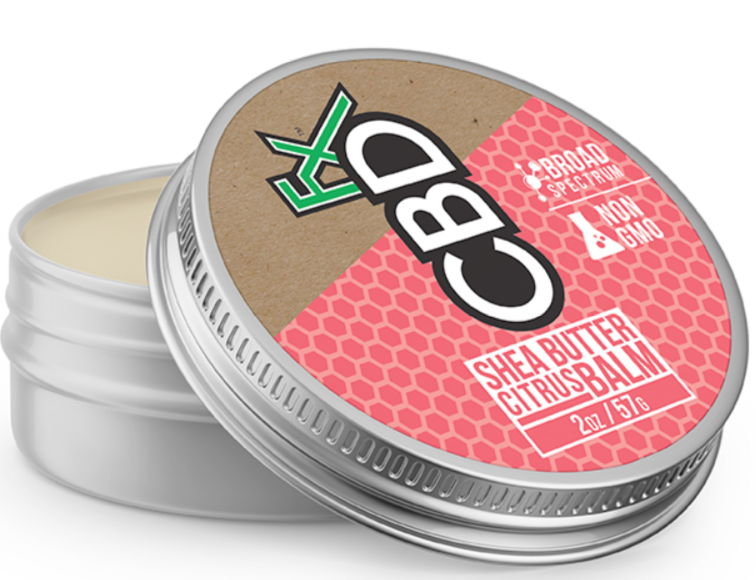 CBD Shea Butter Citrus Balm