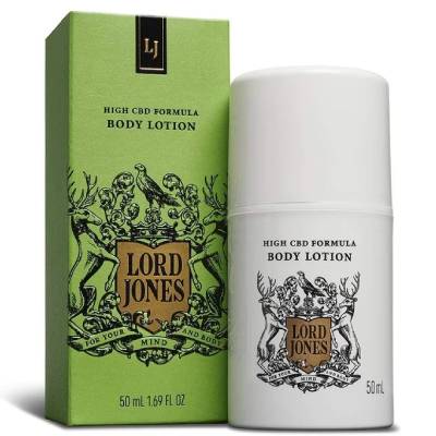 LORD JONES HIGH CBD FORMULA BODY LOTION