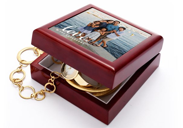 Love Script Keepsake Box