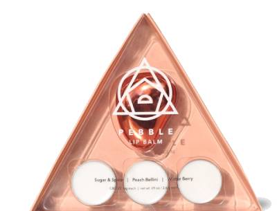 Pebble CBD Lip Balm gift set from Seventh Sense