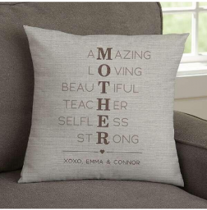 exclusively printed pillows