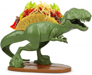 Funwares, T-Rex Dinosaur Taco Stand Holds 2 Tacos