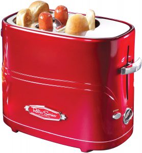 Nostalgia HDT600RETRORED Pop-Up 2 Hot Dog