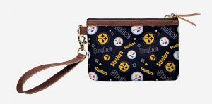 PITTSBURGH STEELERS PRINTED COLLECTION REPEAT LOGO WRISTLET