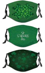 Face Mask Saint Patricks Day Adjustable Masks for Adult