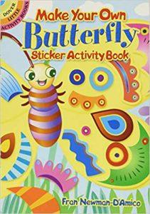 Make Your Own Butterfly Sticker Activity Book