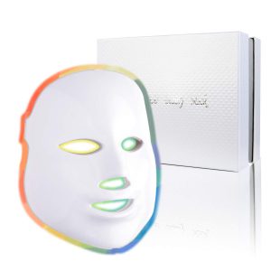 Photon Skin Rejuvenation Face & Neck Mask | LED Photon Red Blue Green Therapy