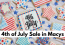 Up To 60% off 4th of July Sale in Macys